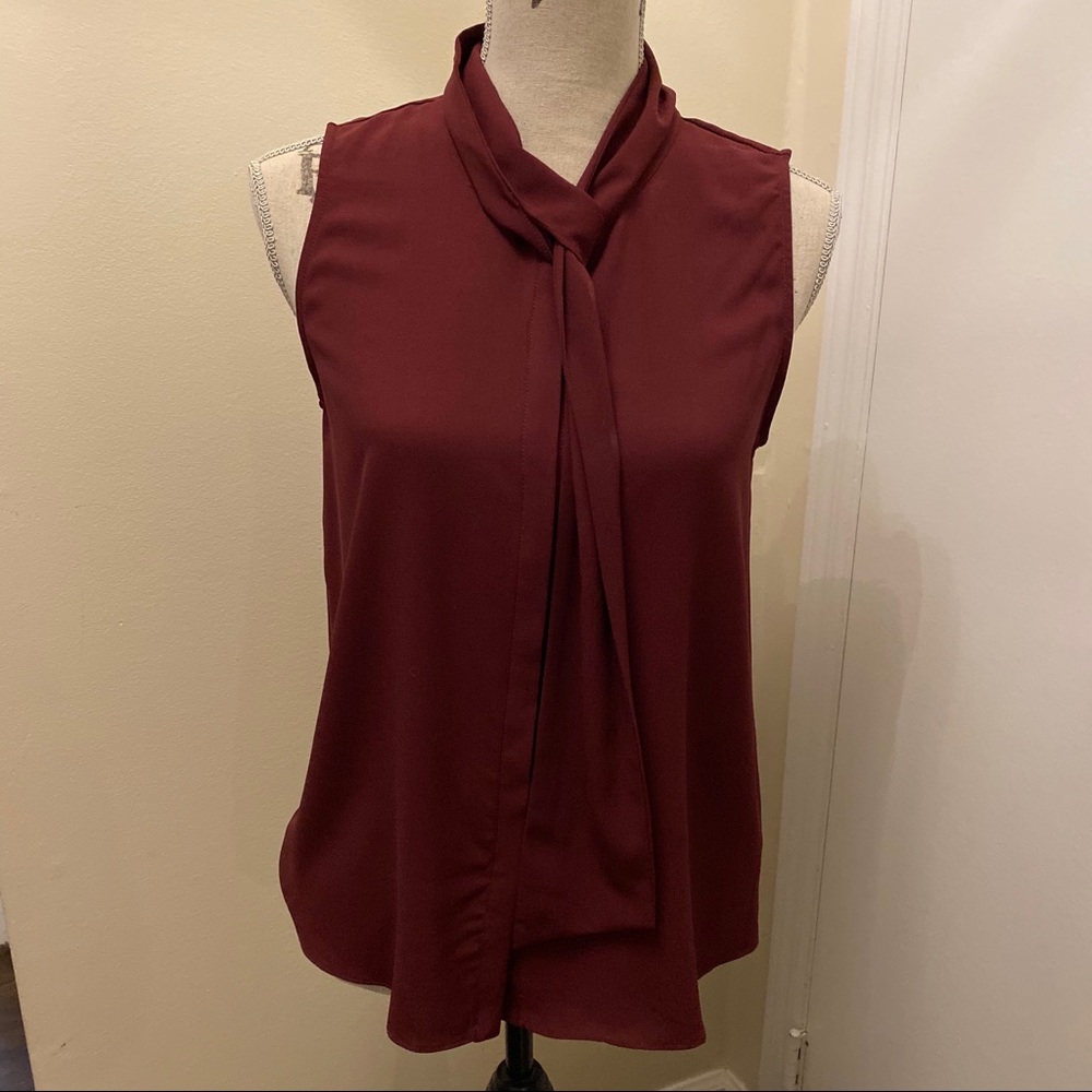 Naked Zebra Maroon Tank